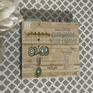 HapiNest Make your own Clay Geode Wind Chimes